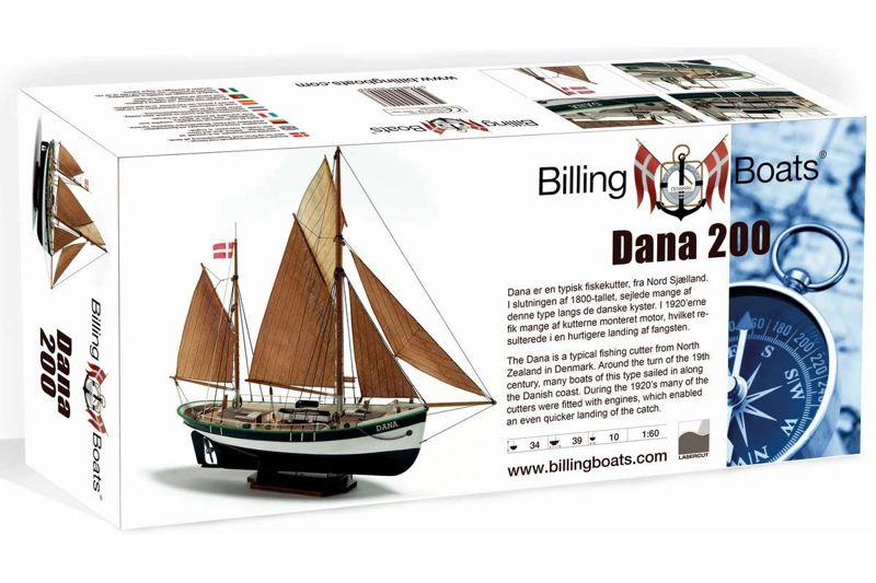 Obal stavebnice Dana od Billing Boats