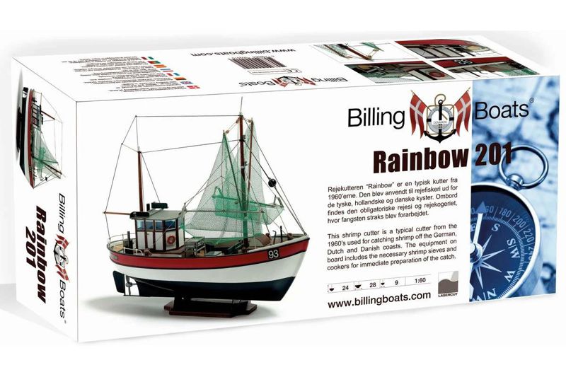 Obal stavebnice Rainbow od Billing Boats