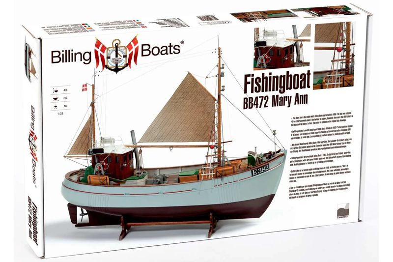 Obla stavebnice Mary Ann od Billing Boats