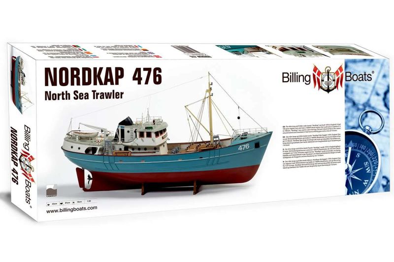 Obal stavebnice Nordkap od Billing Boats