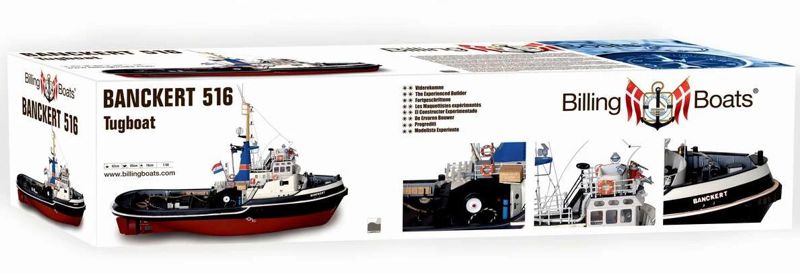 Obal stavebnice Banckert od Billing Boats