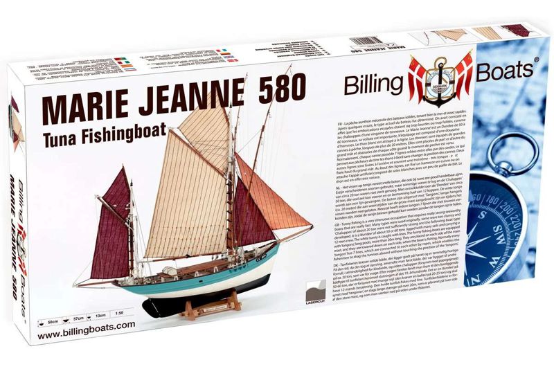 Obal stavebnice Marie Jeanne od Billing Boats