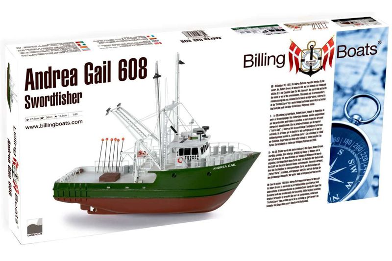 Obal stavebnice Andrea Gail od Billing Boats