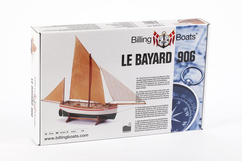 Obal stavebnice Le Bayard od Billing Boats