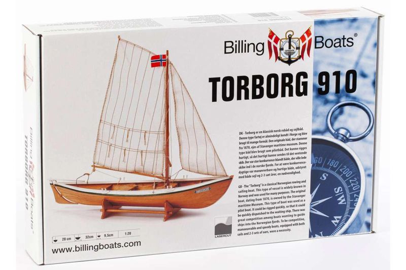 Obal stavebnice Toborg od Billing Boats