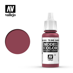 Barva Vallejo Model Color 70946-Dark Red