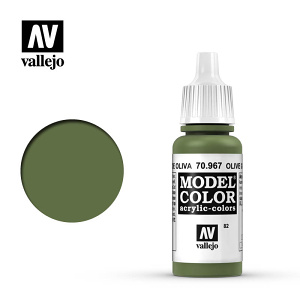 Barva Vallejo Model Color 70967-Olive Green