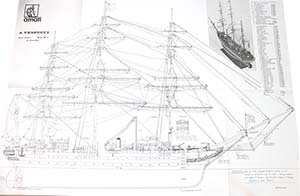 Amerigo Vespucci (plánek)