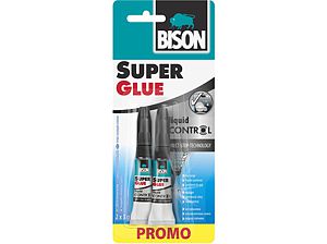 Bison Super Glue Control 2x3g