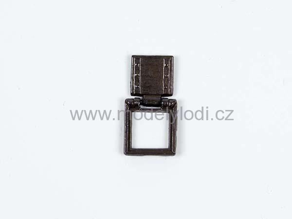 Rám dělové střílny s poklopem 8x8 mm