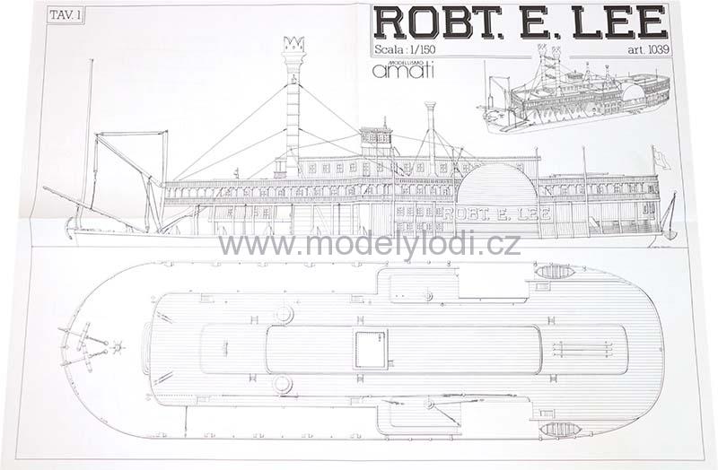 Robt. E. Lee (plánek)