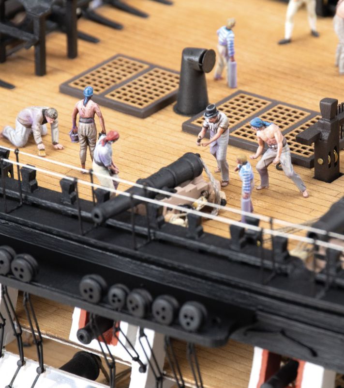 Sada figurek námořníků (nenabarvené)