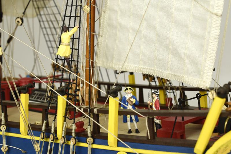 Sada figurek k HMS Endeavour (nenabarvené)